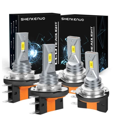 4 PIEZAS H15 LED faros de haz alto para Mercedes-Benz GLA45 AMG 2015-2016 Foto 1 de 4