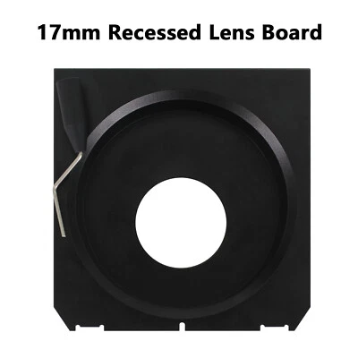 Copal #0 17mm Recessed Lens Board For Linhof Technika Wista Chamonix Ebony New - Image 1 of 4