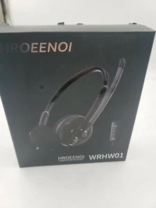 Active Noise Cancelling Headphones HROEENOI WRHW01 Wired Computer Headset - Picture 1 of 4