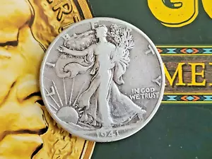 1941-P Walking Liberty Silver Half Dollar 50C - Picture 1 of 2