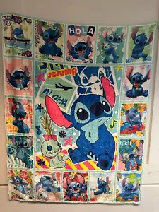 Stitch Fleece Blanket Throw Blanket Cartoon Cute for Boys and Girls SUPER Soft - Picture 1 of 3
