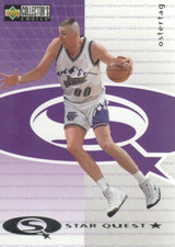 1997-98 Collector's Choice Basketball Star Quest #SQ26 Greg Ostertag