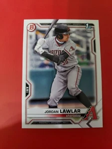 Jordan Lawlar 2021 Bowman Draft BD-194, paper base , Arizona Diamondbacks - Picture 1 of 4