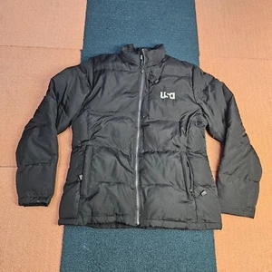 USA Network Channel North End Damen Daunenmantel gefütterte Jacke schwarz Medium V4c - Bild 1 von 11