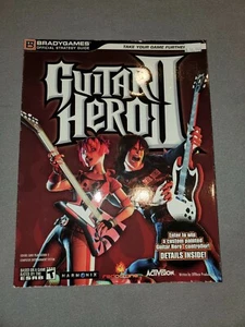 OFFICIAL STRATEGY GUIDE GUITAR HERO II 2 BRADYGAMES PS2 - Picture 1 of 2
