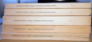 PLINII NATURALIS HISTORIA PLINIO STORIA NATURALE COMPLETO 5 VOLUMI GIARDINI 1984 - Picture 1 of 3