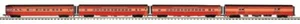 MTH 9 CAR SOUTHERN PACIFIC PASSENGER SET DAYLIGHT WITH 2 VISTA DOMES BRAND NEW - Picture 1 of 10