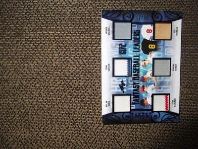 Leaf Blue Fantasy Baseball Leaders 1972 2019 ¡Reliquias, Ryan y más! ¡Todo HOF! /35 Foto 1 de 2