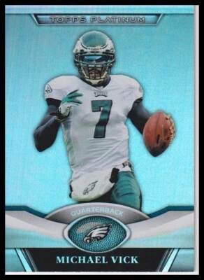 2011 Topps Platinum - Michael Vick #80 - Image 1 of 2