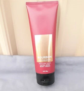 Bath and Body Works BOURBON FOR MEN Ultra Shea Body Cream Amber Pepper Oak 8 Oz. - Picture 1 of 2