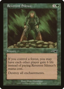 4x Reverent Silence - LP - Nemesis - SPARROW MAGIC mtg - Bild 1 von 1