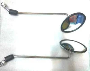 SET SPECCHIETTI LATERALI CROMATI VESPA PX LML STAR SPEEDY STELLA - Foto 1 di 2