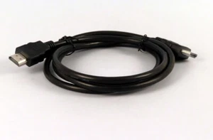 CHARGER AND BACKUP FILES BLACK CABLE USB 2.0 MALE TO USB MINI MALE 4.0' LENGTH - Picture 1 of 1