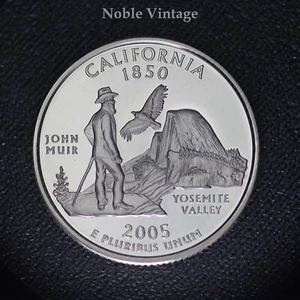 2005 S Proof California State Quarter - From Clad Proof set - Picture 1 of 2