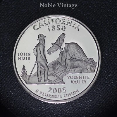 2005 S Proof California State Quarter - From Clad Proof set - Image 1 of 2