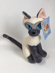 Disney Siamese Cat Plush Stuffed Animal Lady and the Tramp SEGA giveaways 1997 - Picture 1 of 5