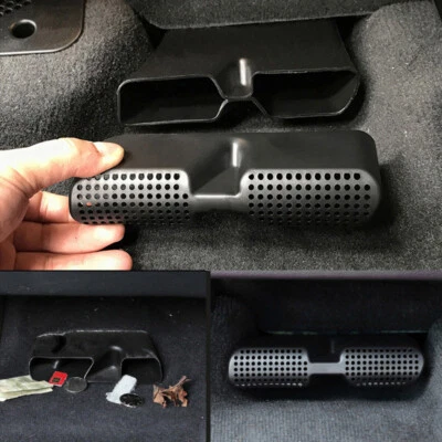 Cubierta de ventilación de aire acondicionado del asiento trasero para BMW X3 F25 2011-2017 X4 F26 2013-2017 2 piezas Foto 1 de 4