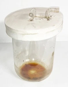 Savant Speedvac Laborverdampfer Kühlfalle Glasflasche - Bild 1 von 1