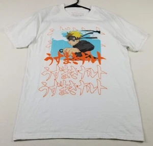 Naruto T-Shirt Herren M Medium Shippuden Kurzarm Rundhals Baumwolle Anime Tee - Bild 1 von 8