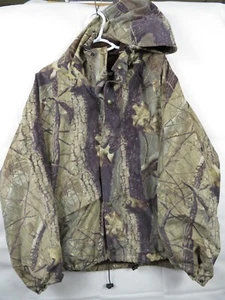 Cabela's Dry-Plus Hardwoods 20-200 waterproof Zip Coat Jacket USA Made L Reg - Picture 1 of 9