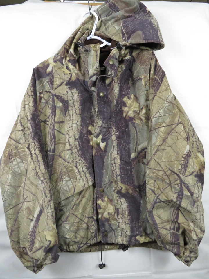 Cabela's Dry-Plus Hardwoods 20-200 waterproof Zip Coat Jacket USA Made L Reg - Image 1 of 4