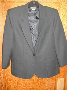 Women's Haberdashery Black Dress Blazer, size 8/Small - Picture 1 of 6