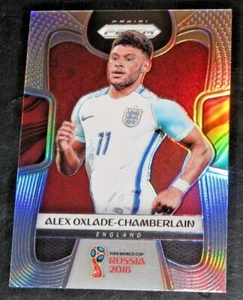 2018 Prizm World Cup Alex Oxlade-Chamberlain SILVER Prizms Refractor Parallel - Picture 1 of 2