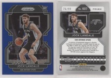 2021-22 Panini Chronicles Prizm Update Blue /99 Jock Landale #607 Rookie RC