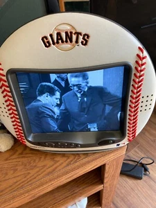 Hannspree 9.6" LCD San Fransisco Giants MLB Collectible Baseball TV Works Great - Picture 1 of 4