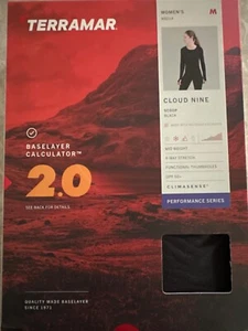 Women's TERRAMAR 2.0 Cloud Nine Performance Scoop Neck Baselayer Top #W8214 - Picture 1 of 1