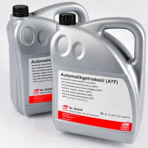 2x FEBI BILSTEIN 36449 Getriebeöl Automatikgetriebeöl Hydrauliköl MB236.14 Rot - Bild 1 von 3