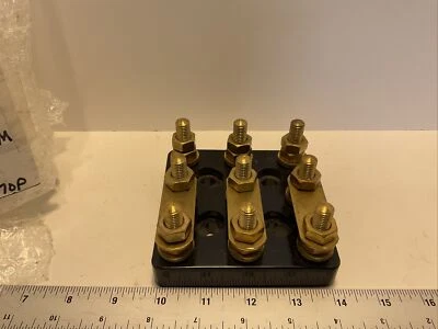 Connection Board 9 Terminal Stud KB99 108x108x56 mm, 2001-07-123 - Image 1 of 4