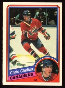 1984-85 OPC # 259 Chris Chelios novato - Imagen 1 de 2