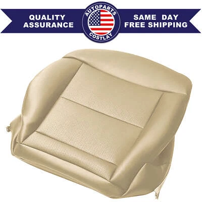 2010 2011 2012 2013 14 适合梅赛德斯奔驰 E350 E550 司机底部座椅套棕褐色 — 第 1/4 张图片