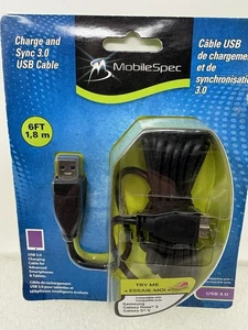 USB Charger and Sync Cable MobileSpec -for samsung galaxy 6' - Picture 1 of 5