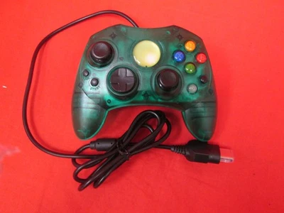 Replacement Controller For Xbox Original Green Transparent Brand New 8953 - Image 1 of 4