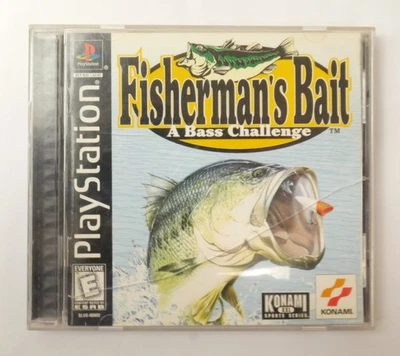 Fisherman's Bait (Sony PlayStation 1, 1999) Complete CIB PS1 - Image 1 of 4