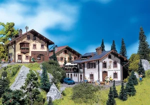 FALLER 130282 Pension Edelweiss 1:87 H0 Gauge # NEW in OVP # - Bild 1 von 3