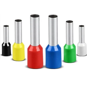 0.5mm² to 16mm² Cord End Cable Terminals Bootlace Ferrule Insulated From - Picture 1 of 7