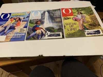 “O” Oprah Magazine Lot Of 3 Issues  2017’ -2018’ Foto 1 de 2