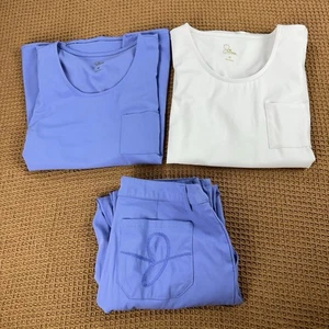 Jaanuu Scrub Set Tops Are Size XS / Pants Are Size Small Medical Uniform - Picture 1 of 19