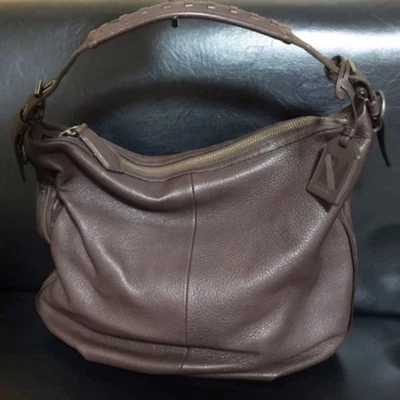 REED KRAKOFF Дамская сумка сумка с короткими ручками w/плечевой ремень кожи коричневый б/у хорошее состояние - Изображение 1 из 4