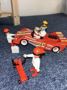 Playmobil roter Rennwagen Set 3147 Formel 1 Rennwagen mit Figuren lose - Bild 1 von 17