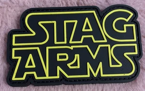 SHOT 🎯 Show 2025 STAG ARMS “Star Wars” Logo PVC Patch; Hook & Loop, New! - Picture 1 of 1