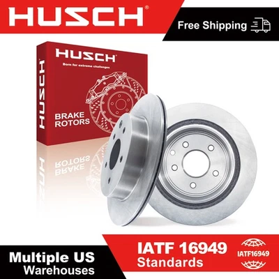 Rear Anti-Rust High-Performance Disc Brake Rotors for RENAULT KOLEOS 2009 - 2016 - Image 1 of 4