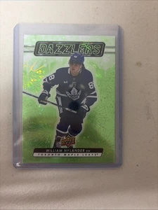 2023-24 Upper Deck Dazzlers Orange #DZ-37 William Nylander Toronto Maple Leafs  - Imagen 1 de 2