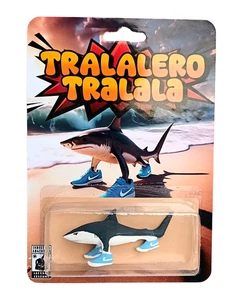 TRALALERO TRALALA lustige individuelle Hai Figur ~ Viral Meme Brainrot Sammlerstück - Bild 1 von 8