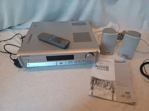 Panasonic SC HT80 DVD Home Theater impianto audio altoparlanti telecomando testato manuale - Foto 1 di 13