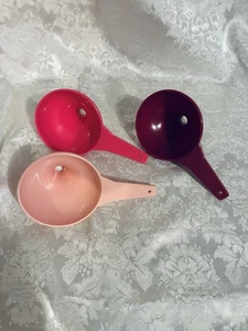 Tupperware Trichter groß Hershey Kussform Vintage Sammlung 3er Set - Bild 1 von 3