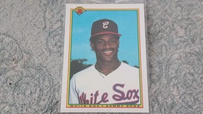 Sammy Sosa 1990 Bowman Rookie Card RC #312 Chicago White Sox Looks Very Nice - Imagem 1 de 2